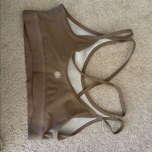 Tory Burch Chocolate Sports Bra